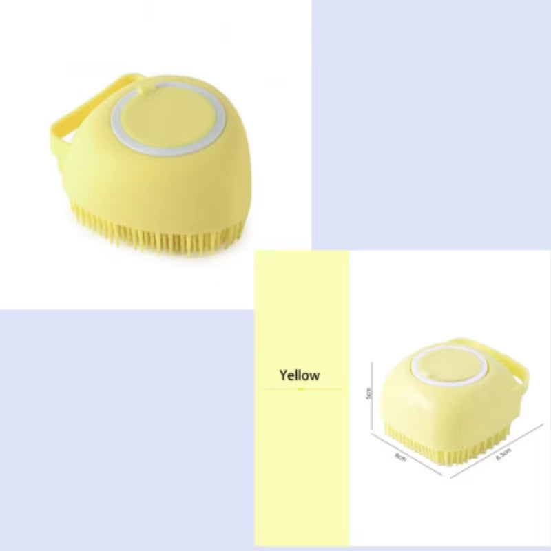 Bathroom Puppy Big Dog Cat Bath Massage Gloves Brush Soft Safety Silicone Pet Accessories for Dogs Cats Tools Mascotas Products