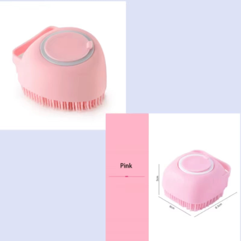 Bathroom Puppy Big Dog Cat Bath Massage Gloves Brush Soft Safety Silicone Pet Accessories for Dogs Cats Tools Mascotas Products