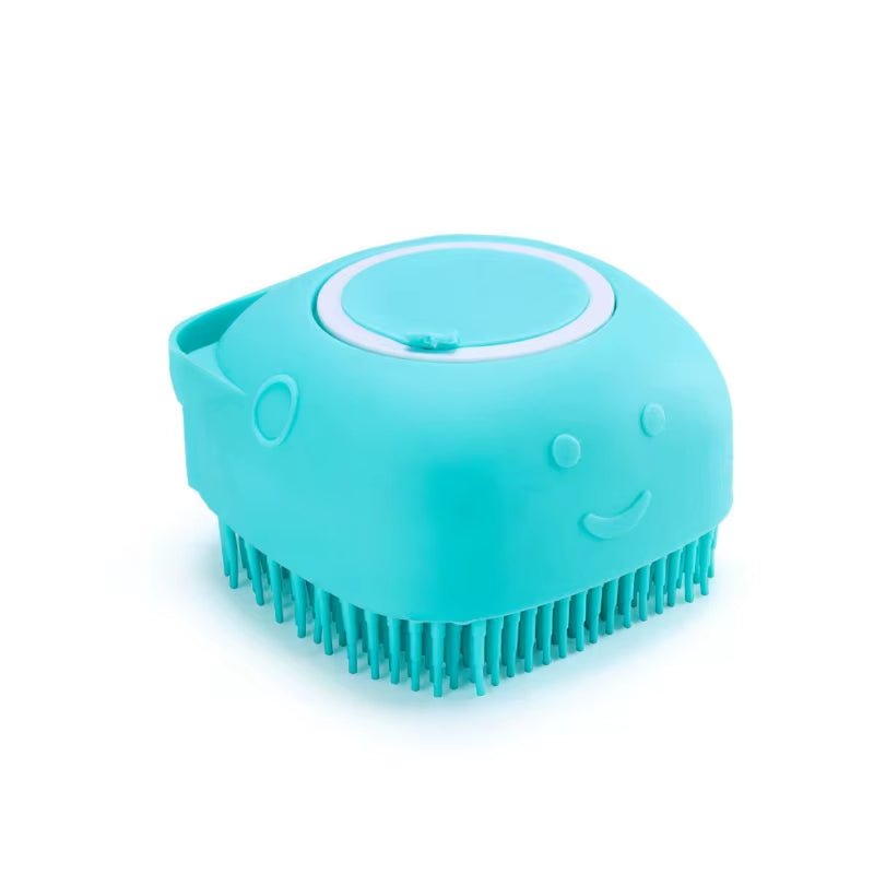 Bathroom Puppy Big Dog Cat Bath Massage Gloves Brush Soft Safety Silicone Pet Accessories for Dogs Cats Tools Mascotas Products